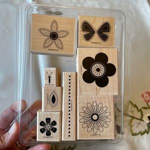 Hostess set Stampin Up “ Punched Posies”